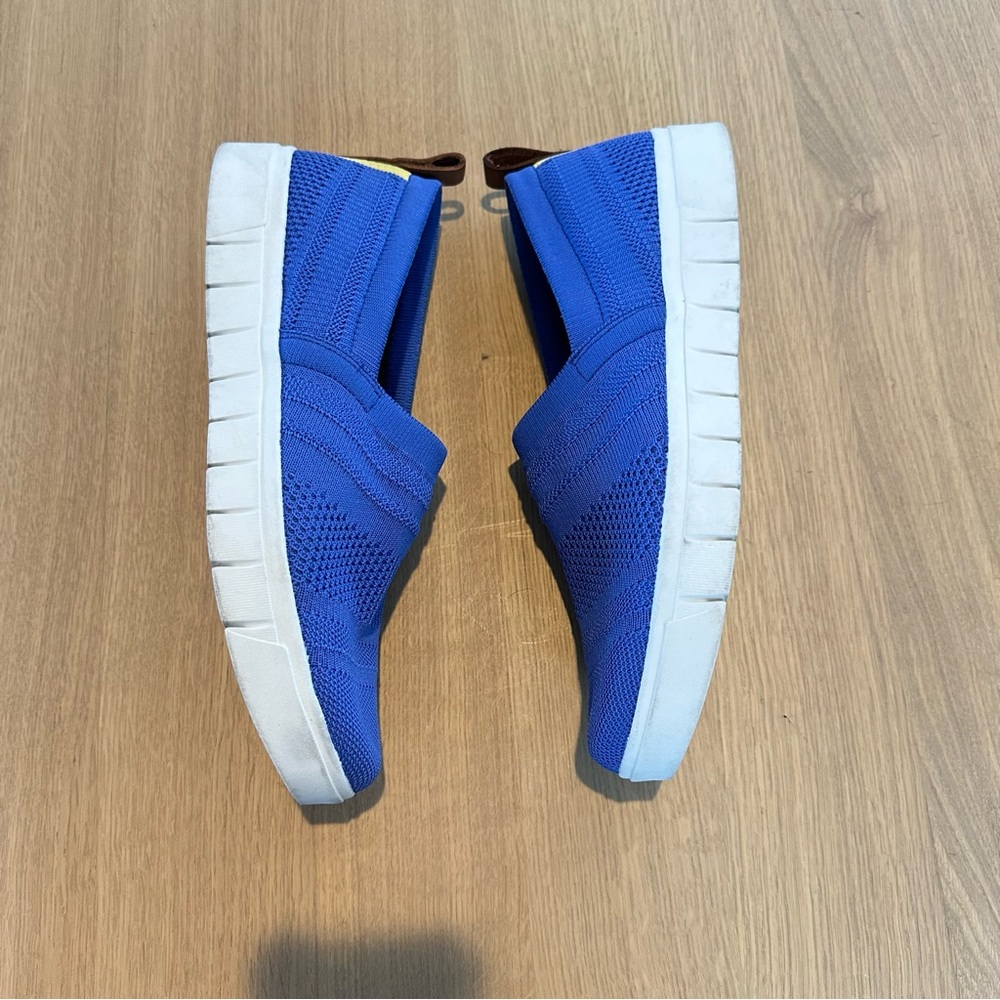 Ryka Hera Slip-On Shoes Blue Sz 11 Casual Comfort Knit Loafers Sneakers Luxury - Picture 4 of 11